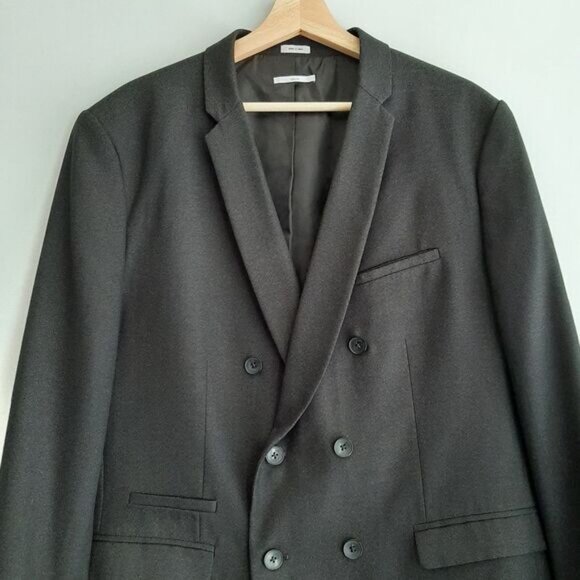 CALVIN KLEIN Light Blazer Jacket Dark Gray Men's Sz XXL - Picture 2 of 14